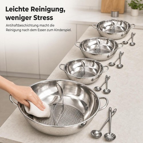 Antihaft kochtopf edelstahl - antihaft,
