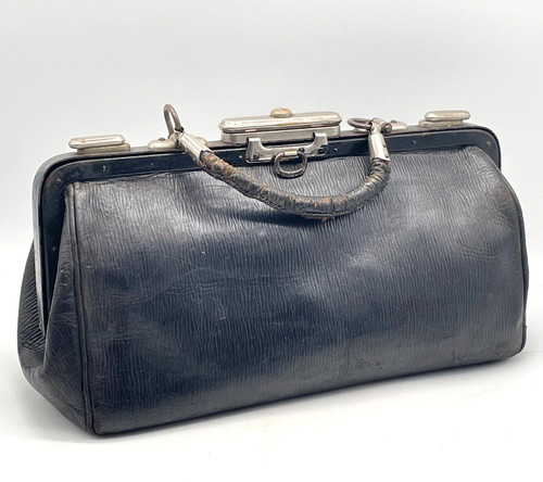 Vintage arzttasche ledertasche - vintage,