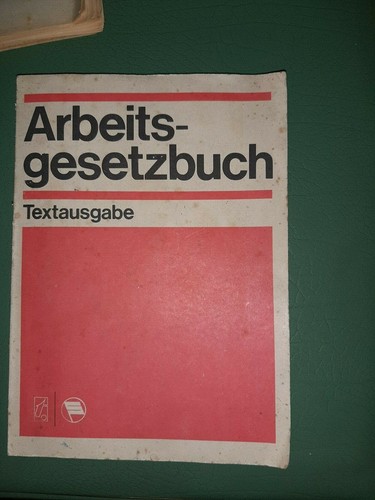 Arbeitsgesetzbuch textausgabe - arbeitsgesetzbuch,