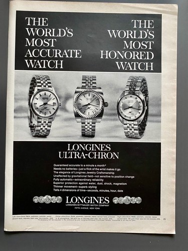Longines ultra chron - ultra-chron, wittnauer