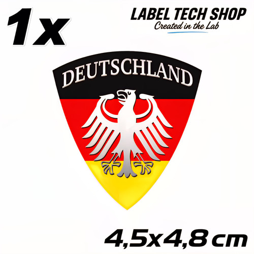 Deutschland emblem aufkleber - deutschland,