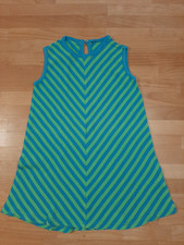 Türkis-grünes Feinripp-Kleid von moonkids, Gr. 6 Jahre, gebraucht, gut
