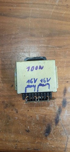 Transformator 230v 2x16v - 2x16v, 100va