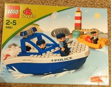 LEGO Duplo 4861 Polizeiboot mit Leuchtturm