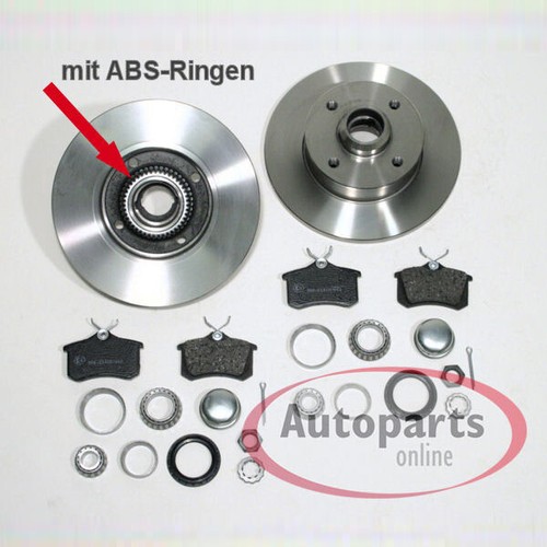 Bremsscheiben mit abs ringe - bremsscheiben,