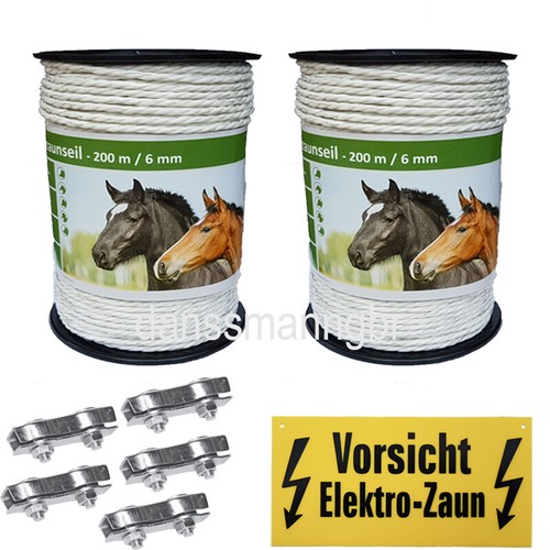 400 weidezaunseil mm 6 - weidezaunseil,