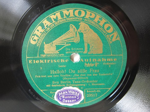 78rpm ben berlin hallo - ben,