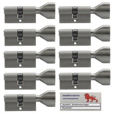 9x Knaufzylinder 70mm 35/35