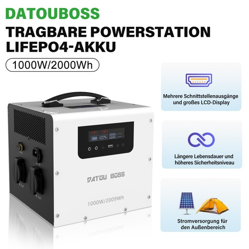 Tragbare powerstation 1000w - tragbare,