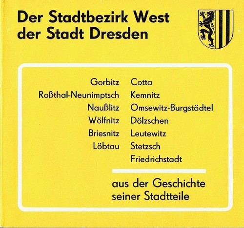Stadtbezirk dresden west - stadtbezirk,