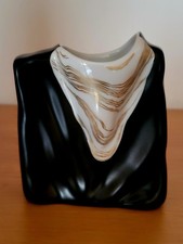 Eschenbach Vase, schwarz-weiß