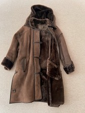 Lammfellmantel Dame Gr 38braun