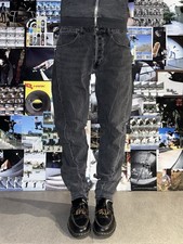 Jeans LEVI’s LEJ 502 32x32 EUR42 Engineered Twisted Denim Slim Fit Schwarz Selten