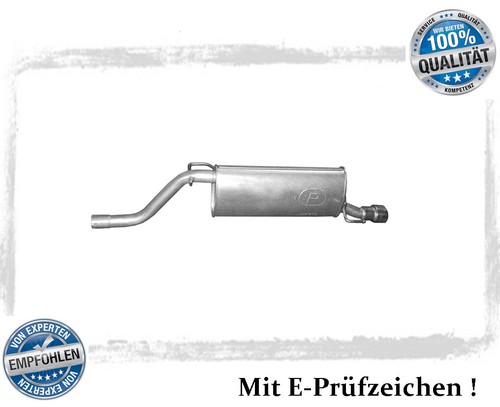 Endschalldämpfer für opel - für,