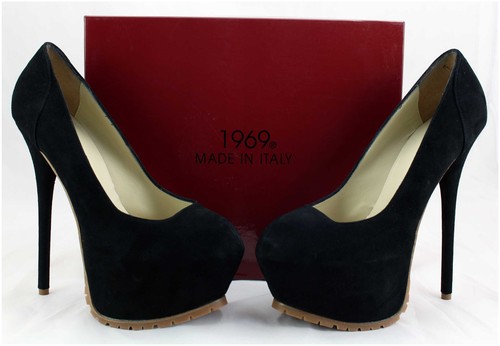 1969 pumps 39 leder - gr.,