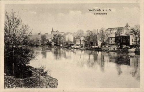 Weißenfels der saale - ak,