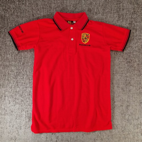 Porsche kurzarm poloshirt - porsche,