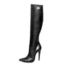 Kniehoher stiefel mit hohem - mit,