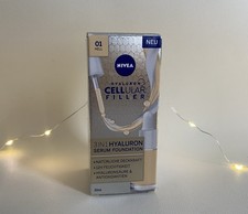 NIVEA Cellular 3in1 Hyaluron Serum Fondation Make-Up 30ml | 01 Hell