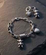 Echtschmuck Konvolut Silber