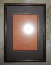 Bilderrahmen, Holz, Braun, mit