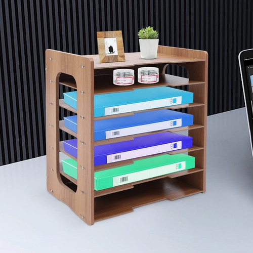 Ablagefächer holz büro - 7,