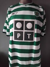 Sporting⚽Lissabon⚽ Trikot XL Saison 2003 Reebok Portugal Lisboa Fussball Triko 