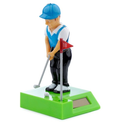 Solar wackelfigur golfspieler - solar-wackelfigur,