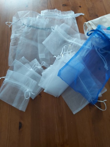 Organzasäckchen verschiedene - ,
