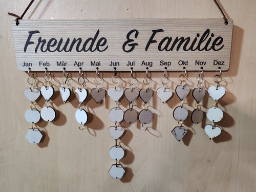 Dauerkalender geburtstag - dauerkalender,
