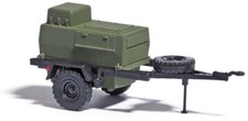 Busch 1:87 H0 53602 Anhänger HL 10 mit Wassertank NVA DDR NEU OVP oliv Militär