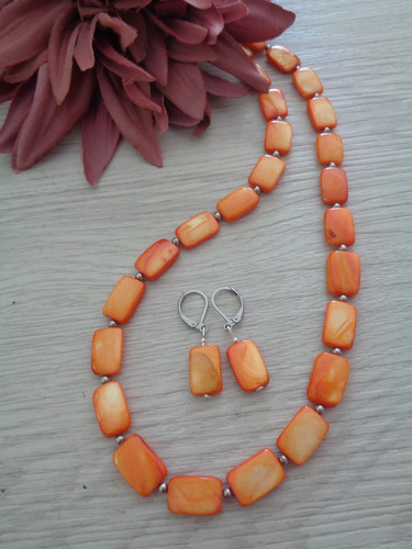 Schmucksets muschelperlen - schmucksets, "