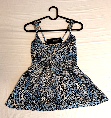 Bauchfreie tops leopard renais - leopard,