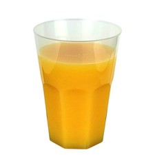 Mehrwegbecher aus Kunststoff 300ml bruchfeste Cocktail Trinkbecher Plastikbecher