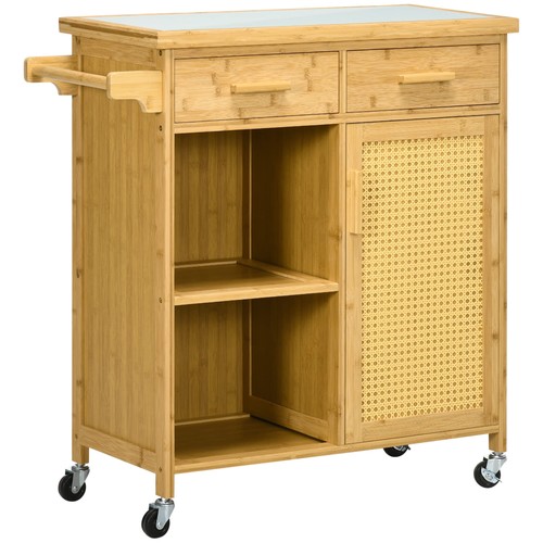 Homcom küchenwagen schublade - homcom,