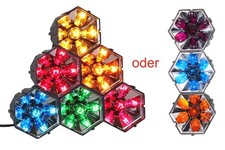 Discolicht HD-80 Lichteffekte Party Kinderdisco Automatischer Farbwechsel