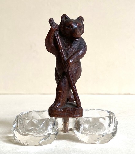 Glas saliere mit brienzer - -,