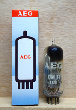 AEG UM81 | magischer Fächer | NOS NIB ✅  magic eye Röhre Tube