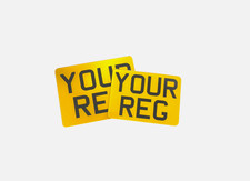 Motorrad Nummernschild | 7x5 |