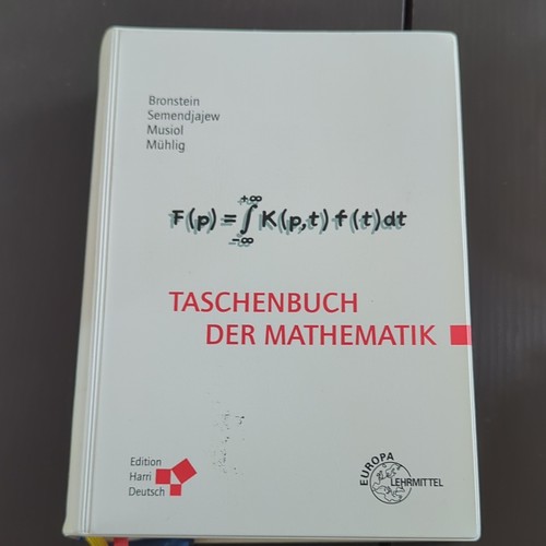 Taschenbuch der mathematik - taschenbuch,