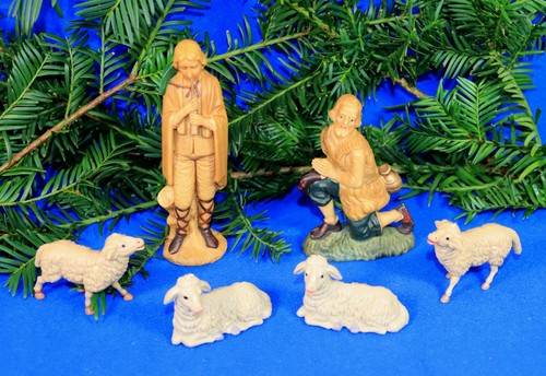 Krippenfiguren schäfer - 6,