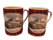 Edinburgh Castle Mugs X 2