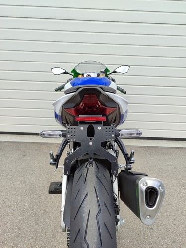 Kurzer kennzeichenhalter 6 - kurzer, zx-6