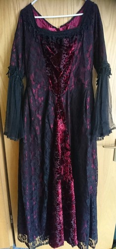 Gothic ballkleid dress queen - ballkleid,