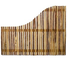 B-Ware Lärchenzaun WALDEN Verbindungselement 150×67/116 cm | WEIDENPROFI