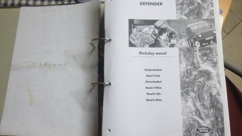 Land rover defender werkstatt - defender,