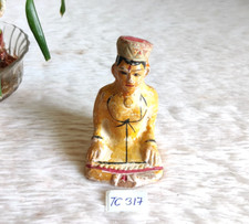 19c Antik Handgefertigt Traditionell Tribal Man Terrakotta Alte Statue Figur