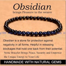 Natürliche Schwarz Obsidian