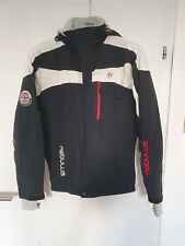 Herren Skijacke, Nebulus Gr. M, schwarz-weiß mit Kaputze