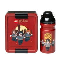 Lego Harry Potter Trinkflasche Brotdose Lunch Set Kita Schule Rot Gryffindor